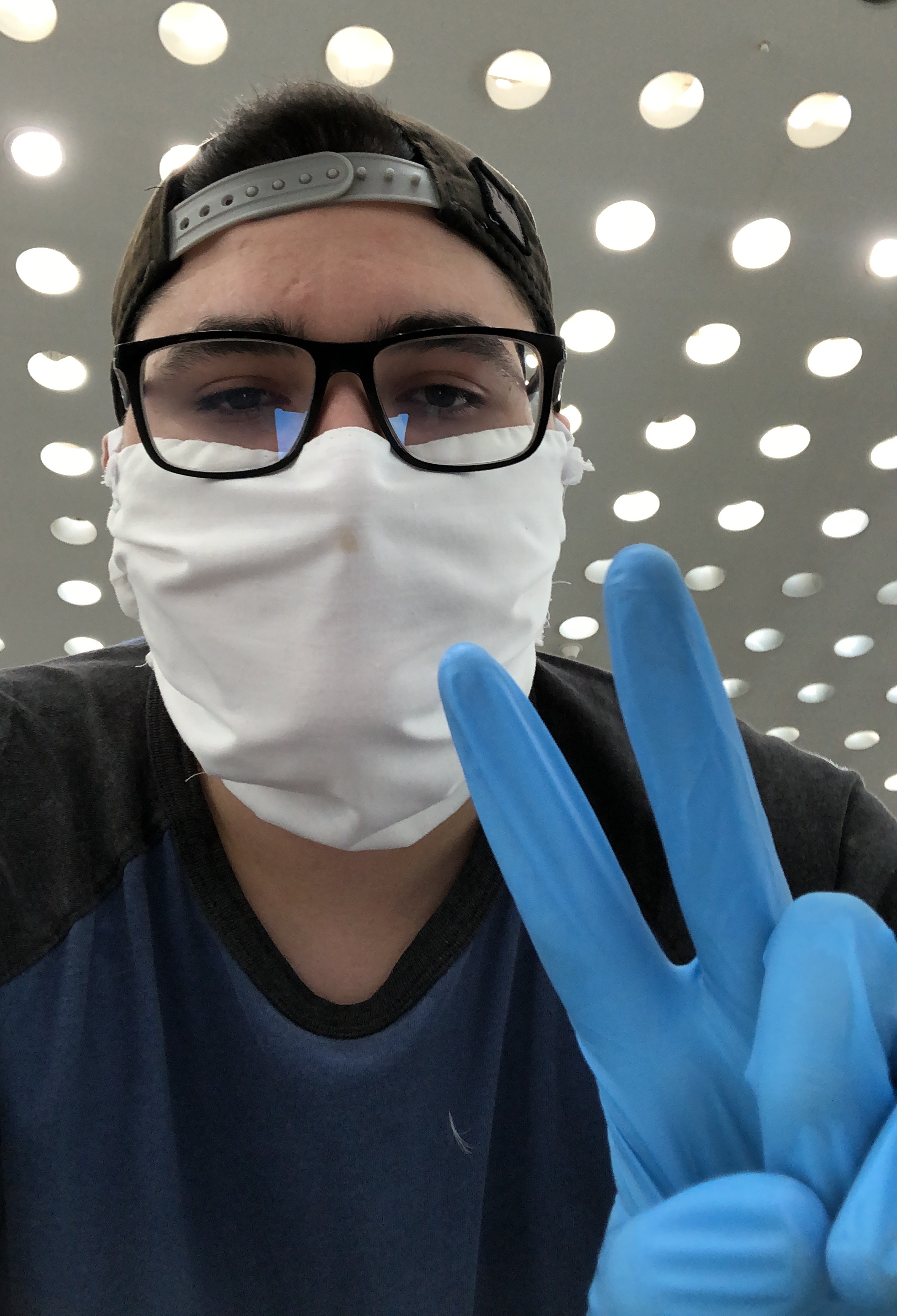 Photo of the Technical Boy at the Mexico City Airport